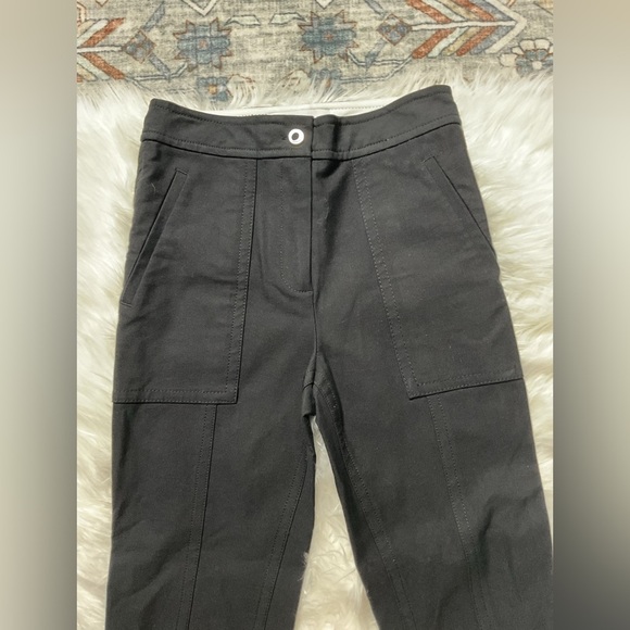 Derek Lam 10 Crosby Noor Seamed High-Waist Pants - Picture 12 of 14